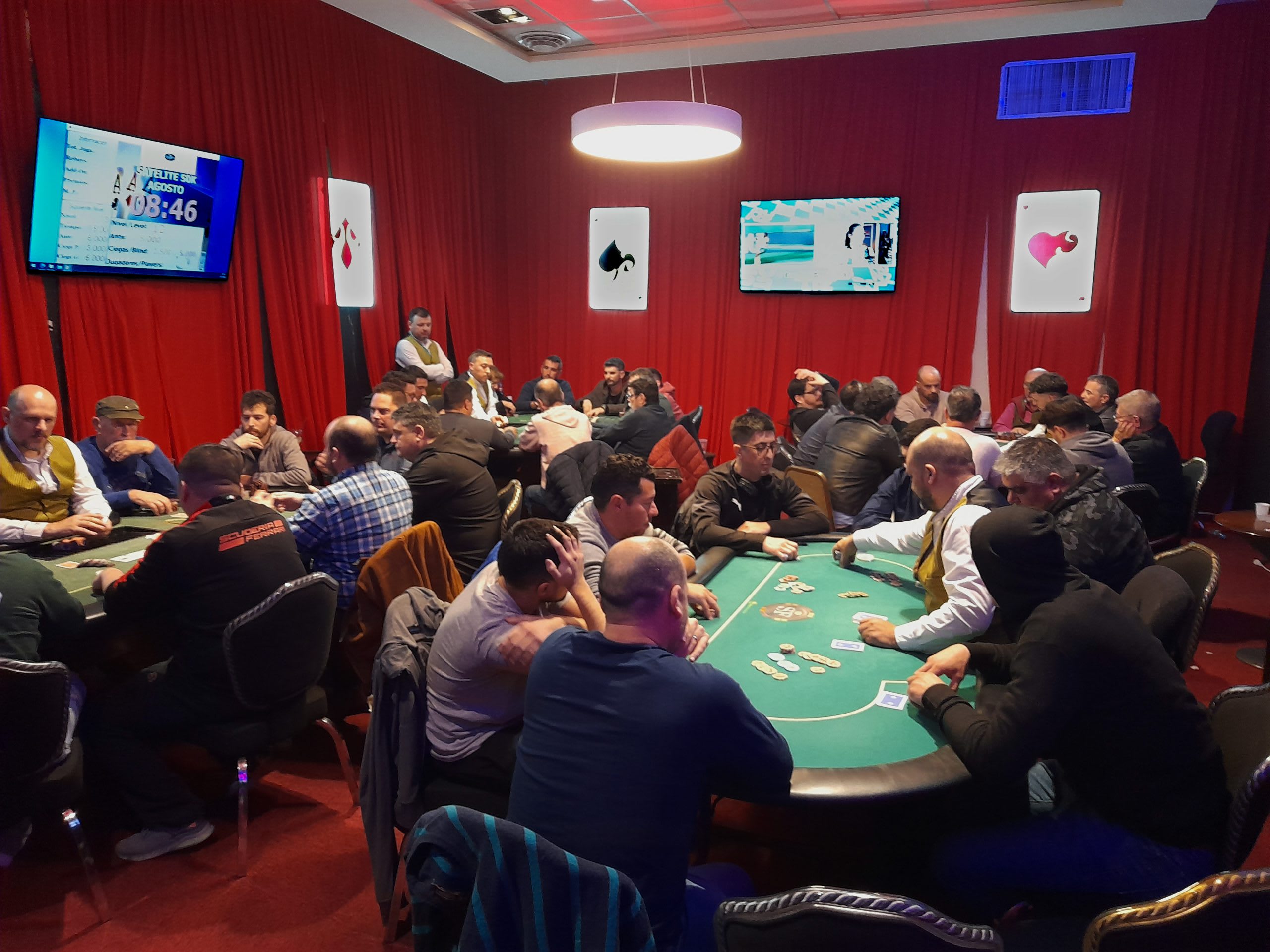 El primer satélite al Poker 50K fue un éxito en Casino Santa Fe