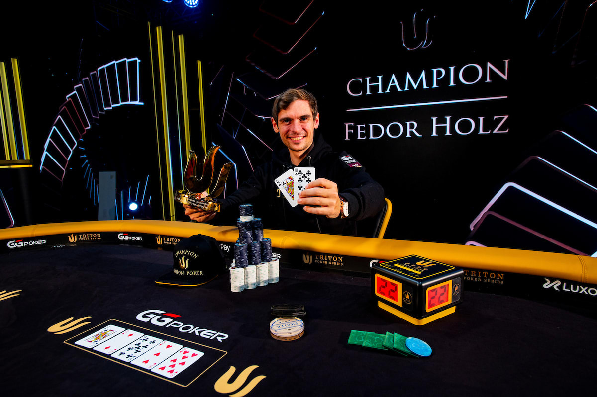 Fedor Holz regresa triunfante a la Triton Series