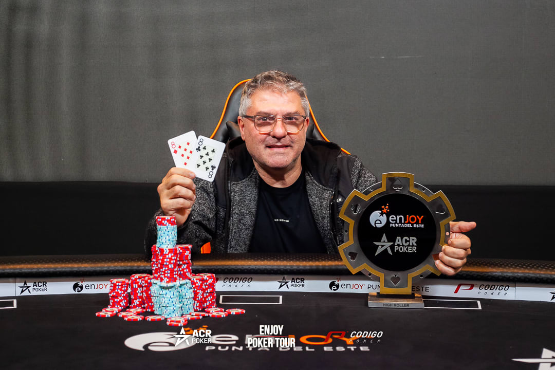 Hagopian se quedó con el High Roller del Enjoy Poker Tour