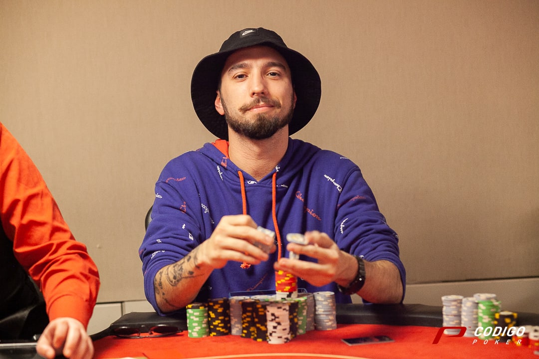 Matías Tagliani lideró el Día 1B del Godzilla DeepStack