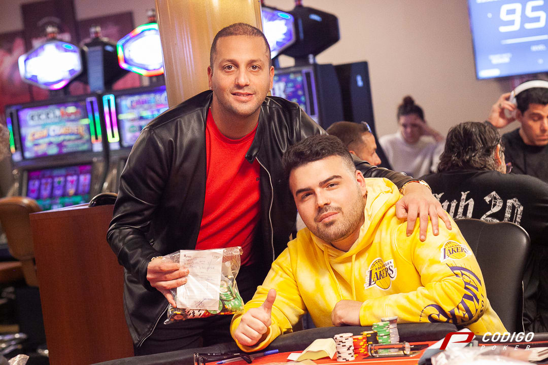 Grassi y Sbrissa lideraron el Día 1A del Godzilla DeepStack