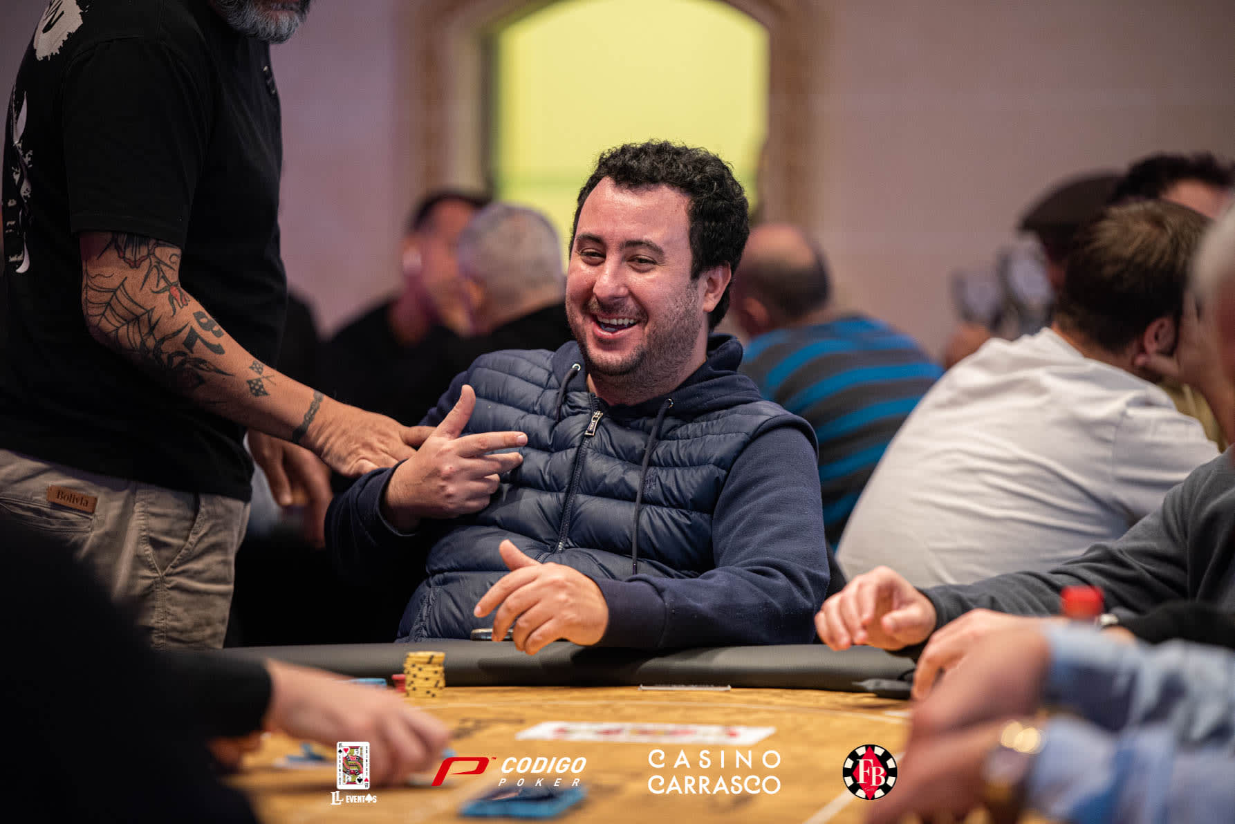 Carrasco Poker Series: Kaufman lideró el Main Event y Viera, el High Roller