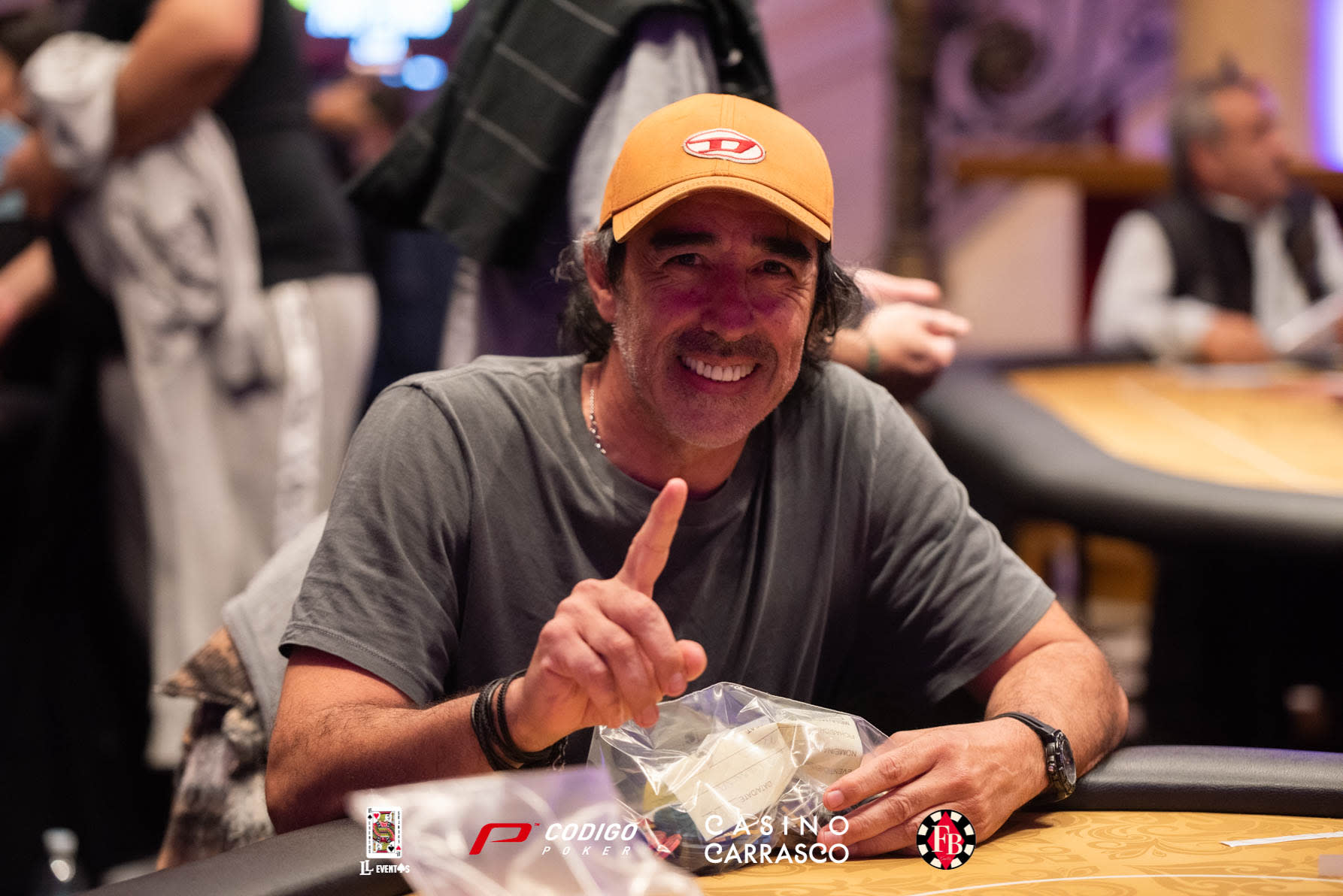 Casaretto dominó el Día 1 del Carrasco Super High Roller