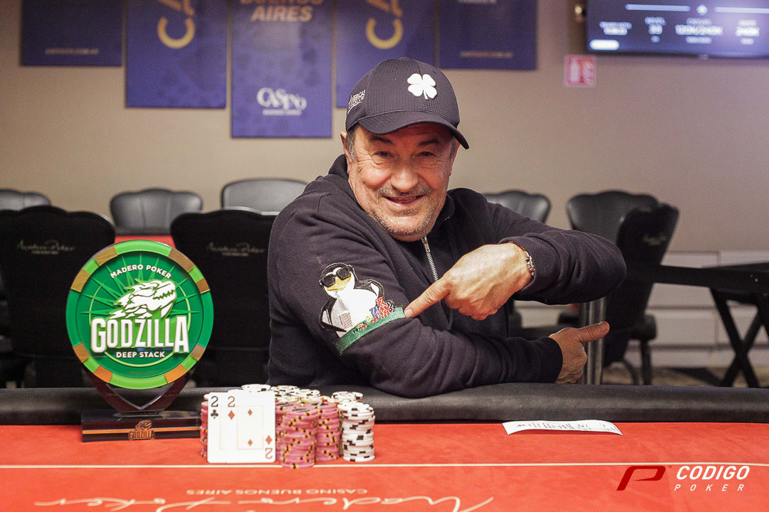 El Chato Varni es el nuevo campeón del Godzilla DeepStack