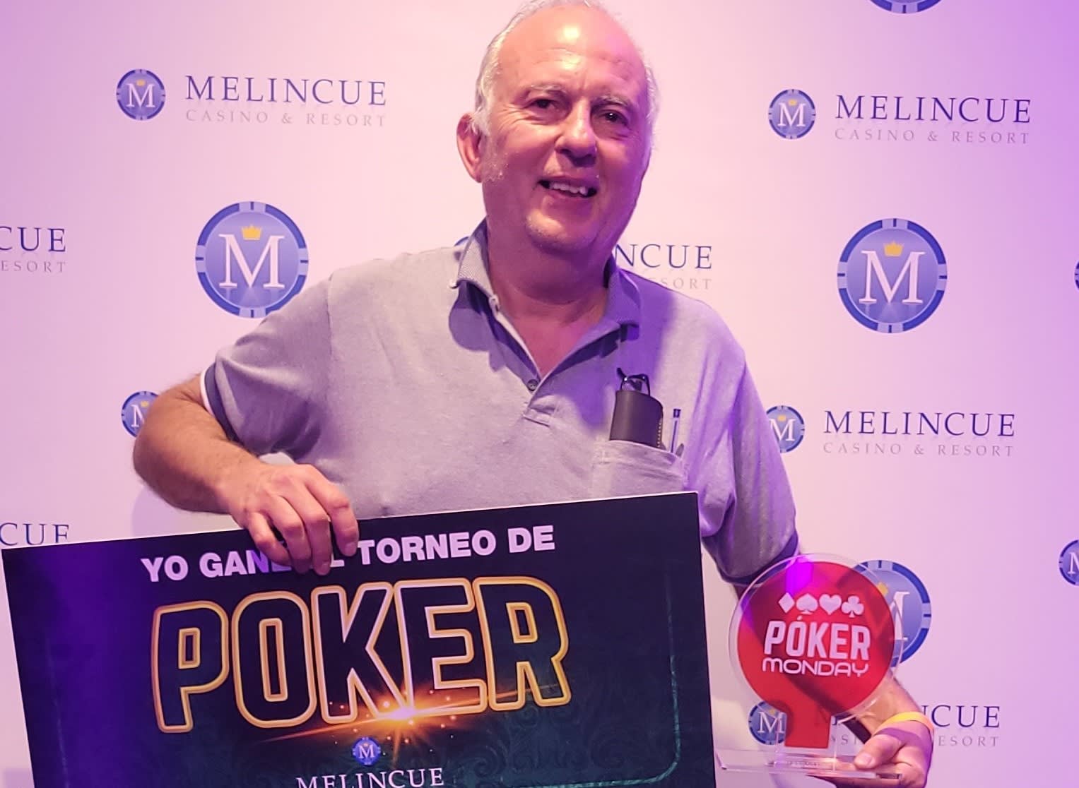 Sergio Celli es el nuevo rey del Poker Monday de Melincué