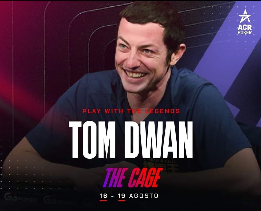 Artista confirmado: Tom Dwan estará en The Cage Live