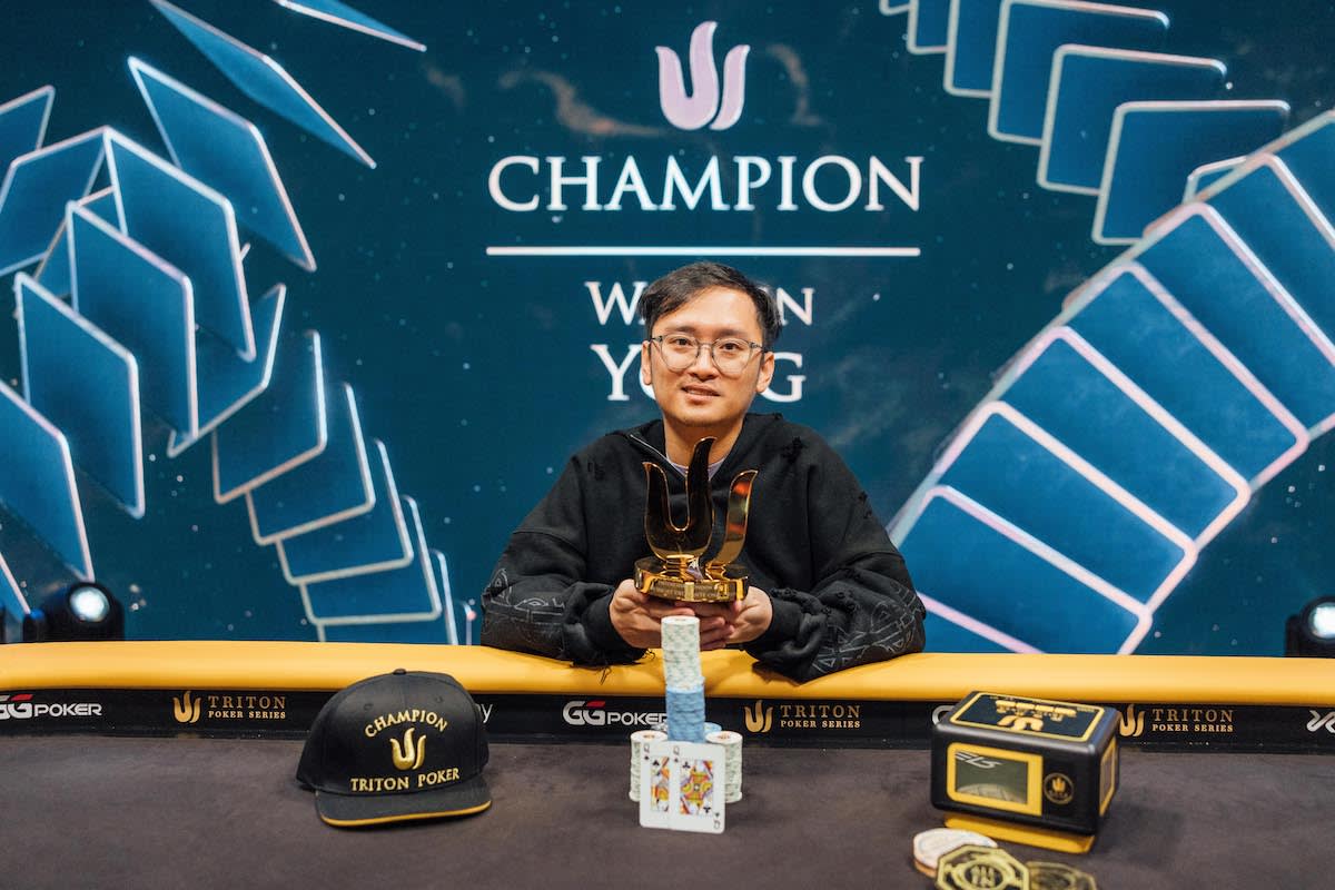 Wai Kin Yong ganó la mesa final más rápida de la Triton Series