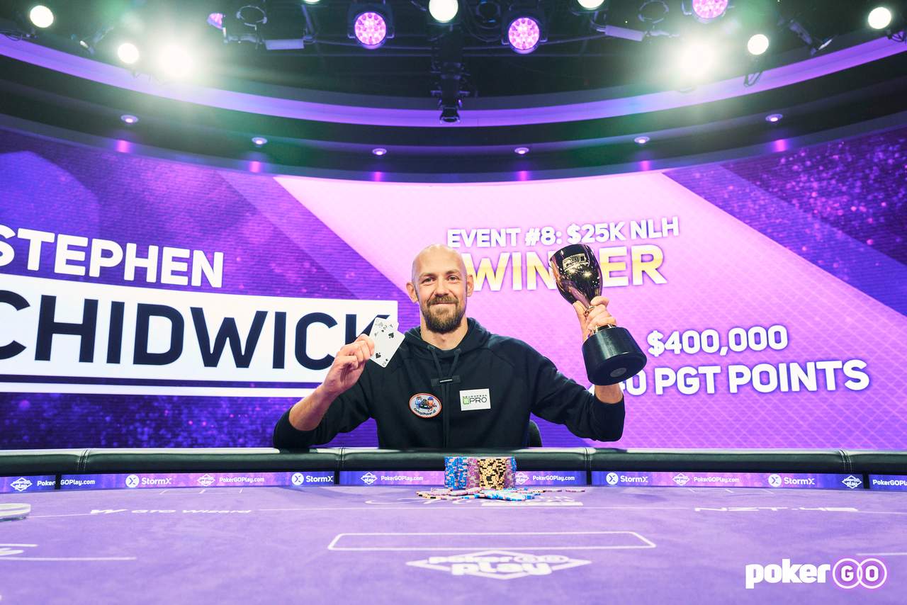 Poker Masters: Chidwick arrasó, salió campeón y va por más