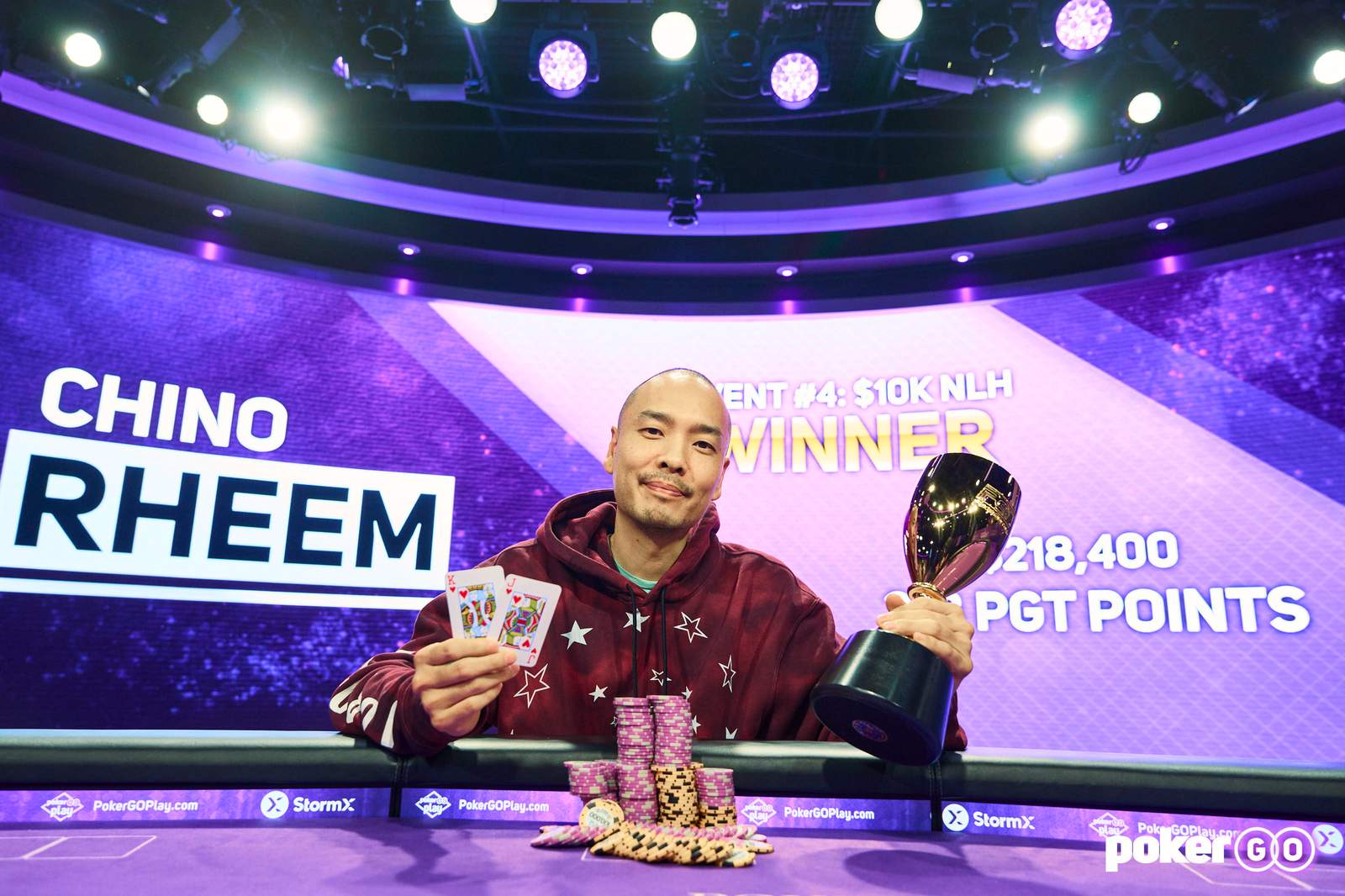Rheem se suma a la lista de campeones del Poker Masters