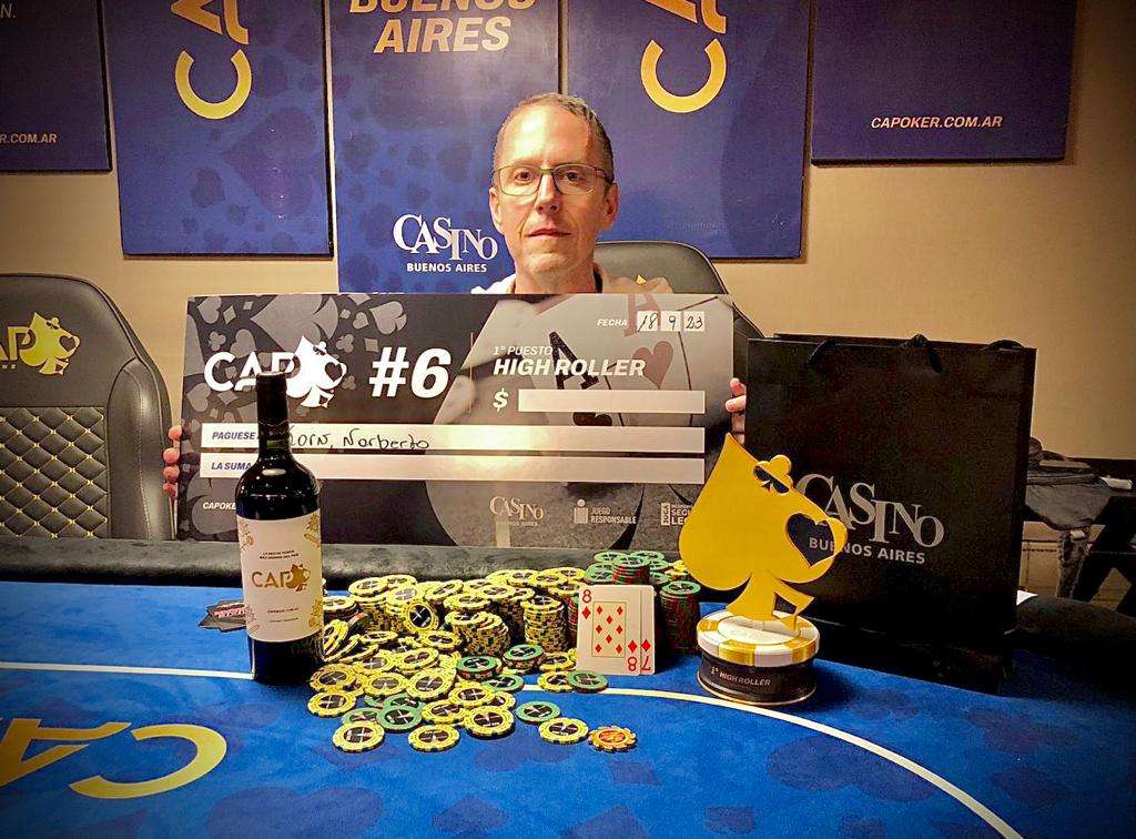 Siempre Cacho: Korn ganó el High Roller del CAP Buenos Aires