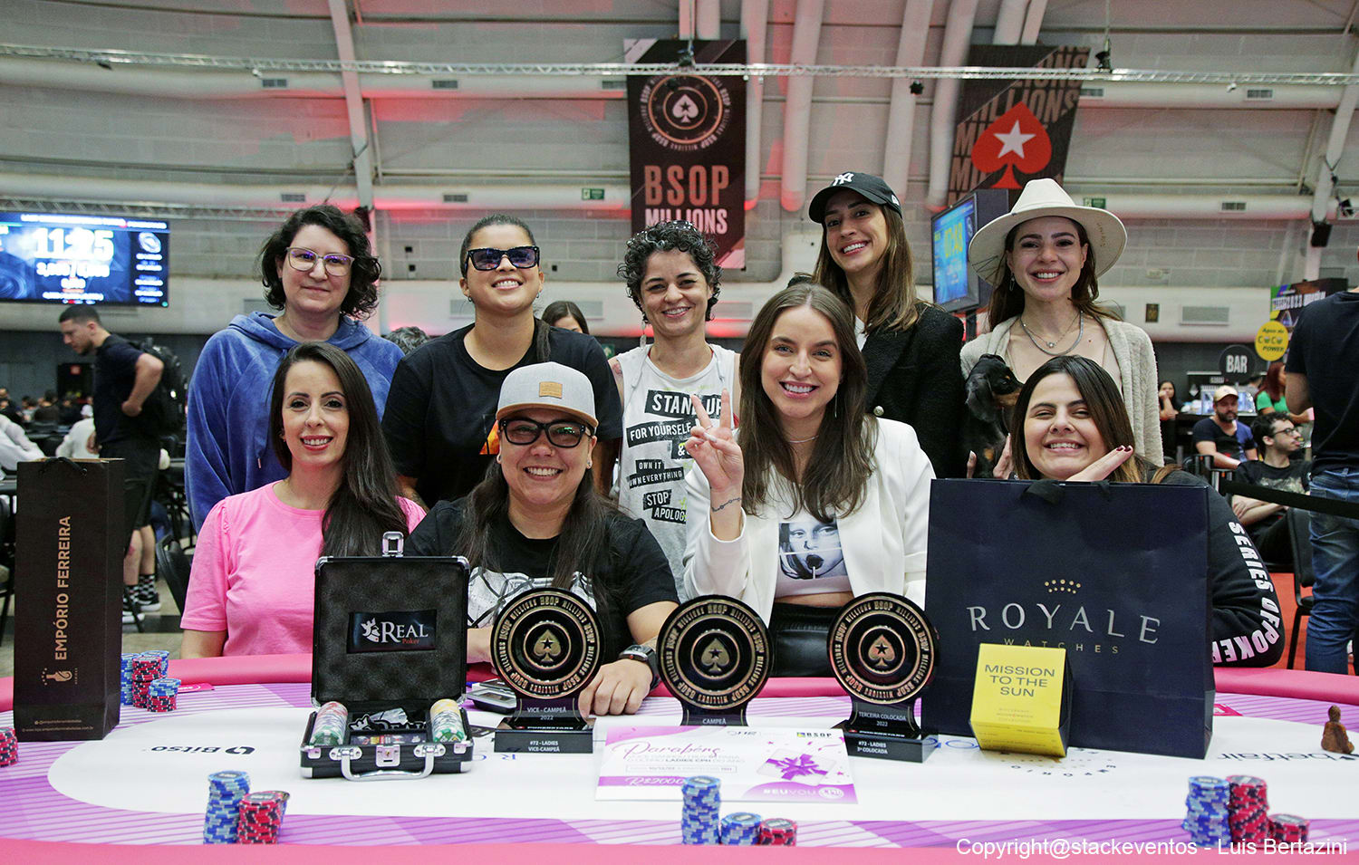 BSOP Millions: habrá dos Ladies y debuta el torneo «Meio a Meio»