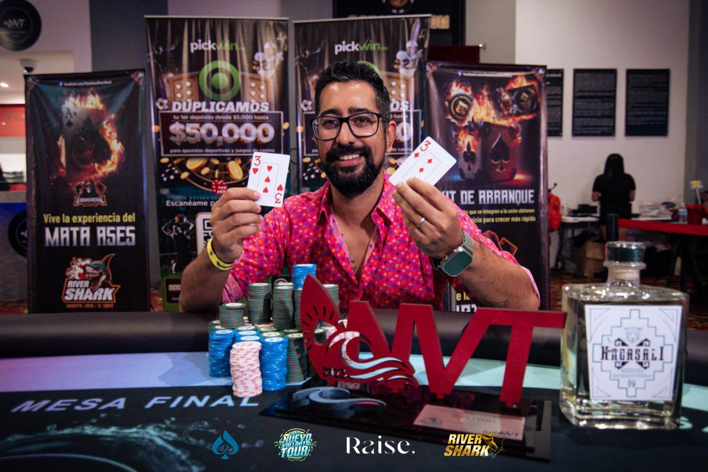 Ibrahim Nassief se coronó en el Nuevo Vallarta Tour