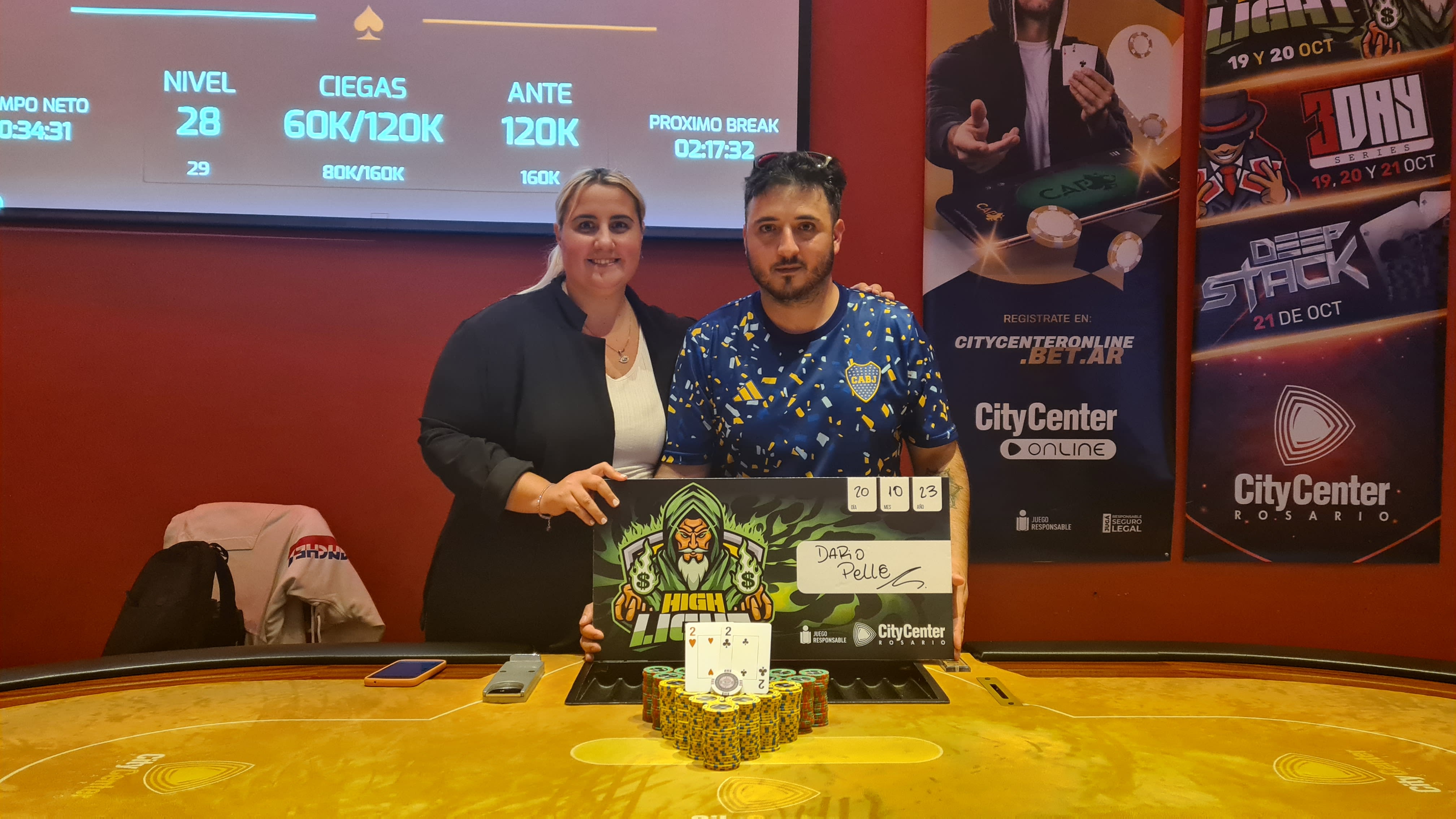 El City Center dejó tres campeones en su aniversario