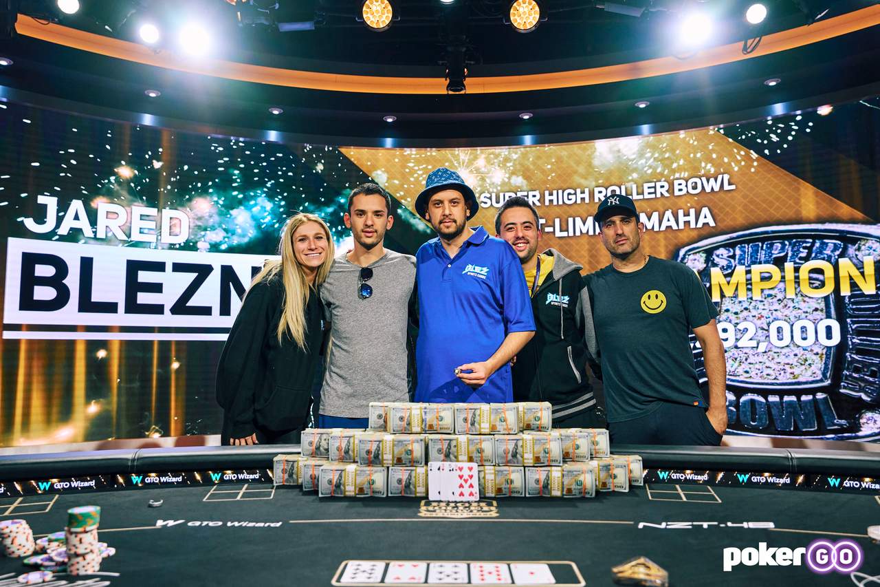 Bleznick es el primer campeón del SHR Bowl PLO