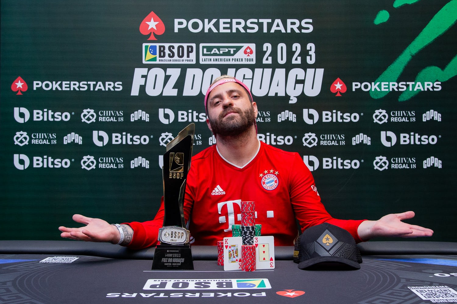 Schreiber es el campeón del Main Event del BSOP Foz de Iguazú