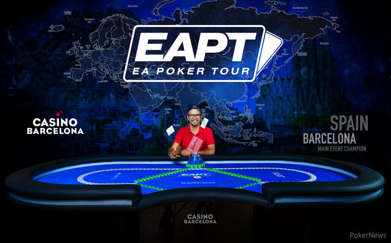 Santa María se coronó en el Main Event del EAPT Barcelona
