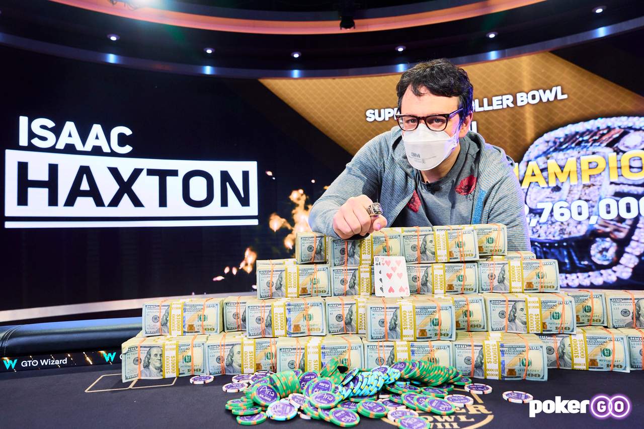 Isaac Haxton fue el que más dinero ganó en torneos durante 2023