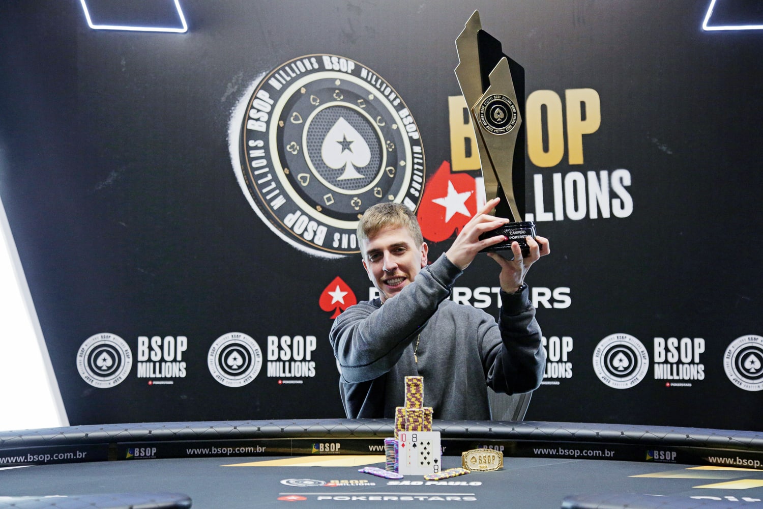 ¡Matías Scaffo es el gran campeón del BSOP Millions 2023!