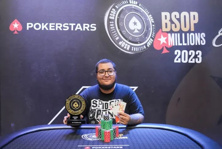 Jairo Núñez se llevó un trofeo del BSOP Millions para Colombia