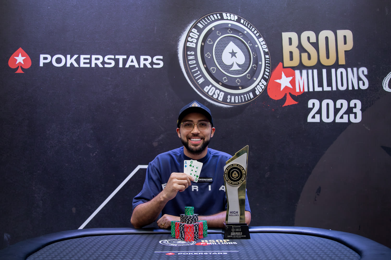 Rafael Moraes está imparable en el BSOP Millions