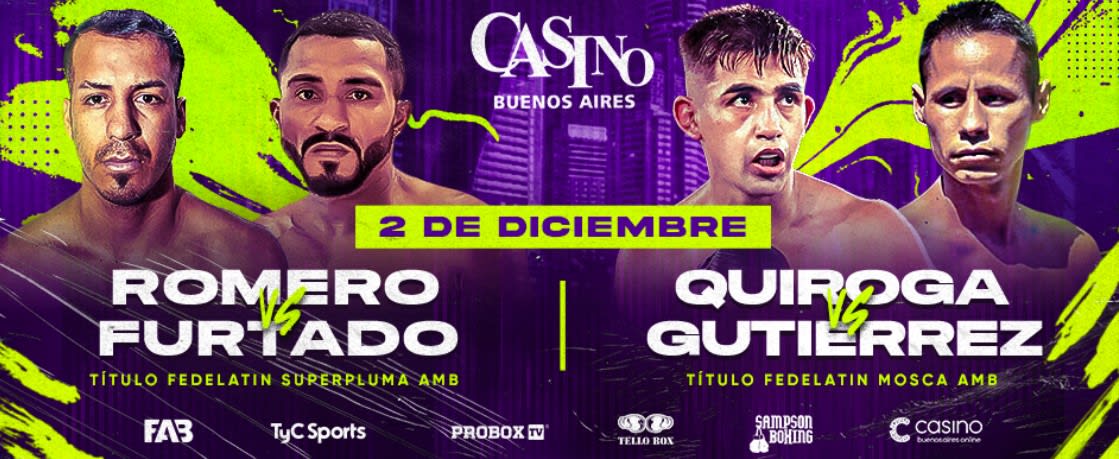 Noche de cartas, fichas y boxeo en Madero Poker