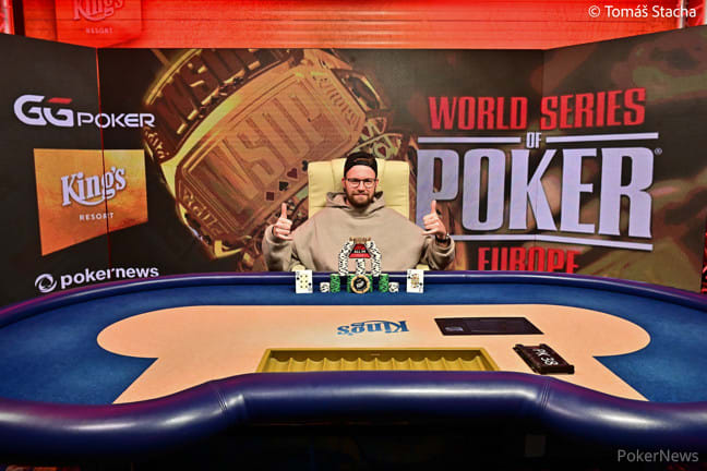 El amateur Nass cerró la WSOPE con un brazalete