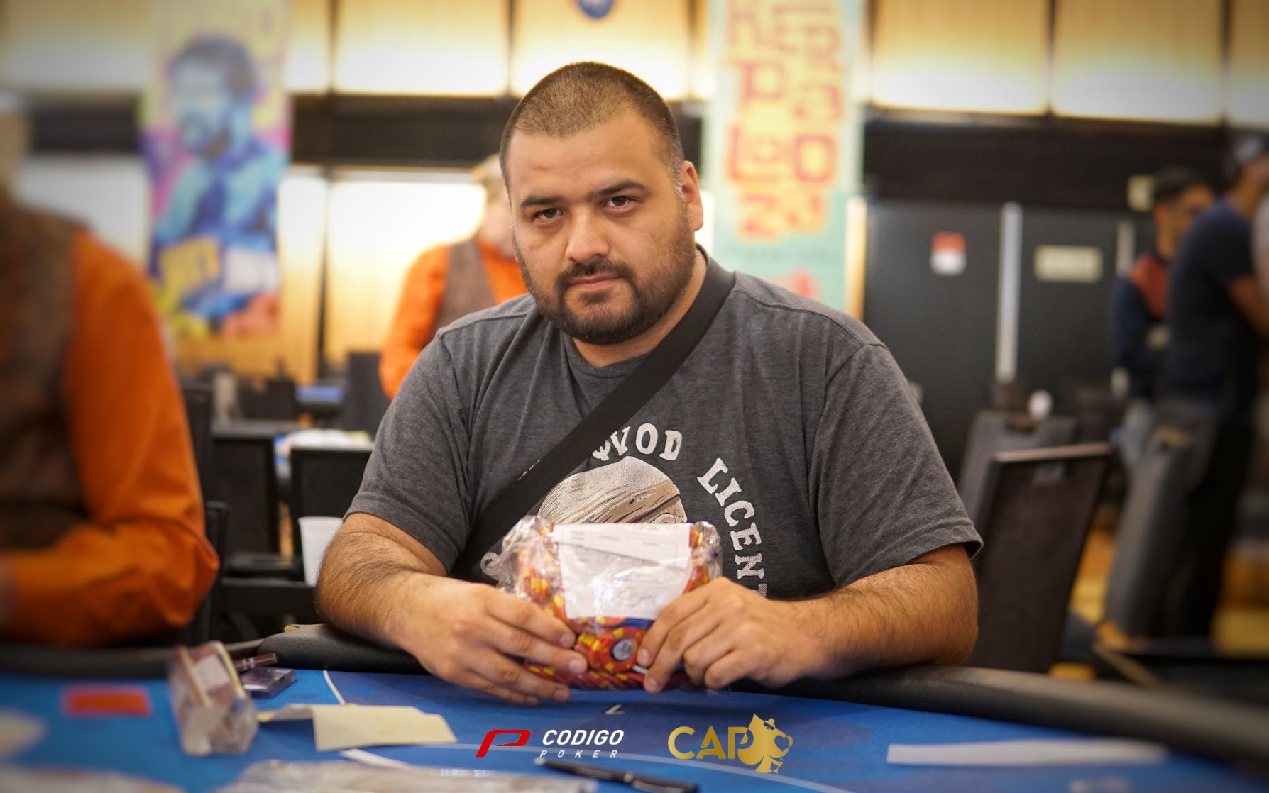 Rodríguez lideró el Día 2 del Main Event del CAP Rosario