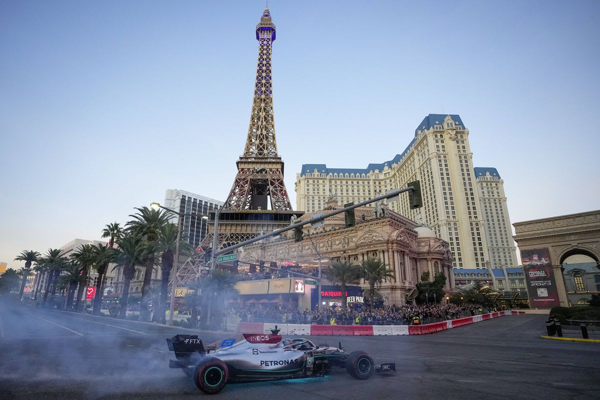 Así se prepara Las Vegas para el Gran Premio de la Fórmula 1