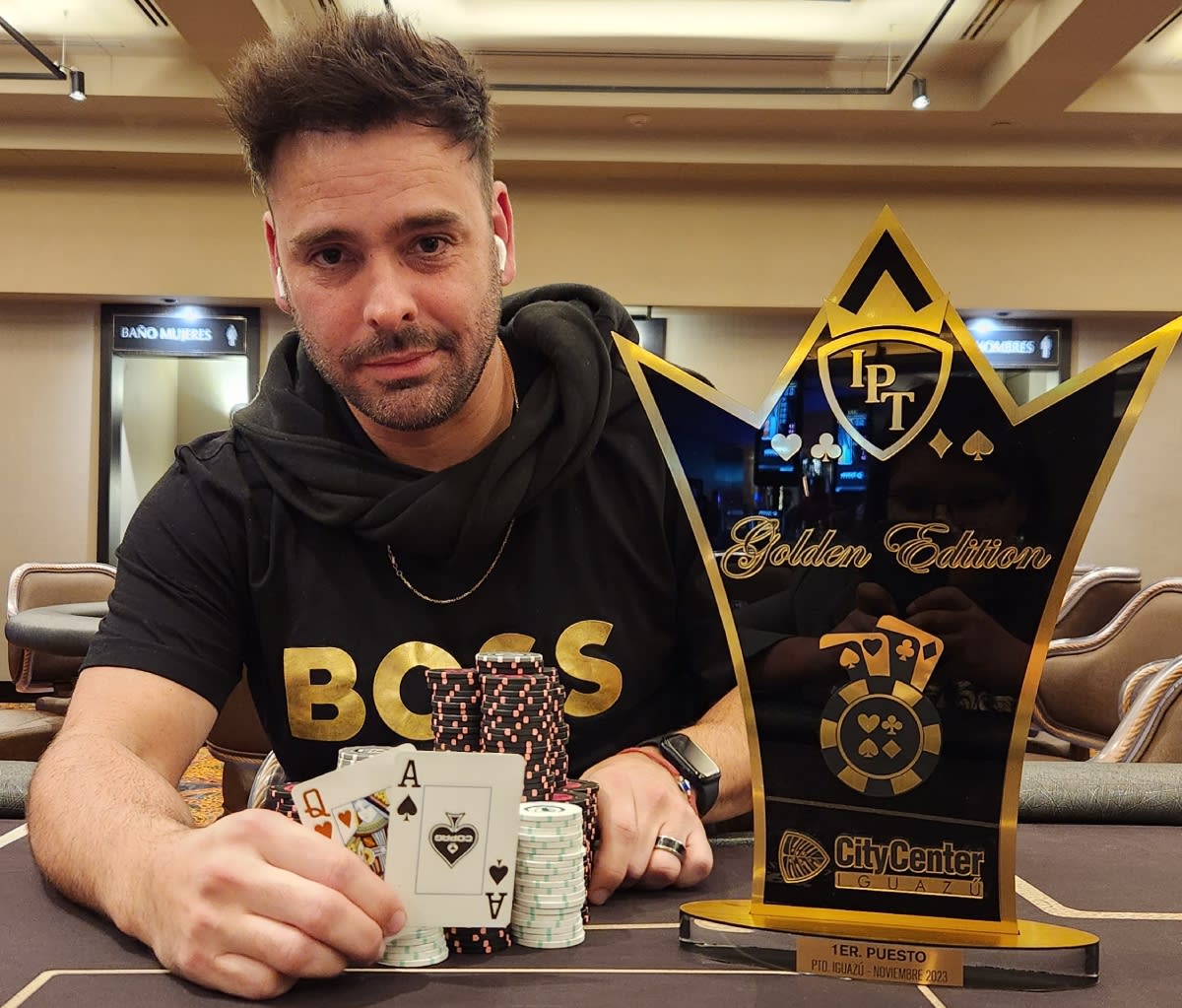 Creixell ganó el Golden Edition del Iguazú Poker Tour