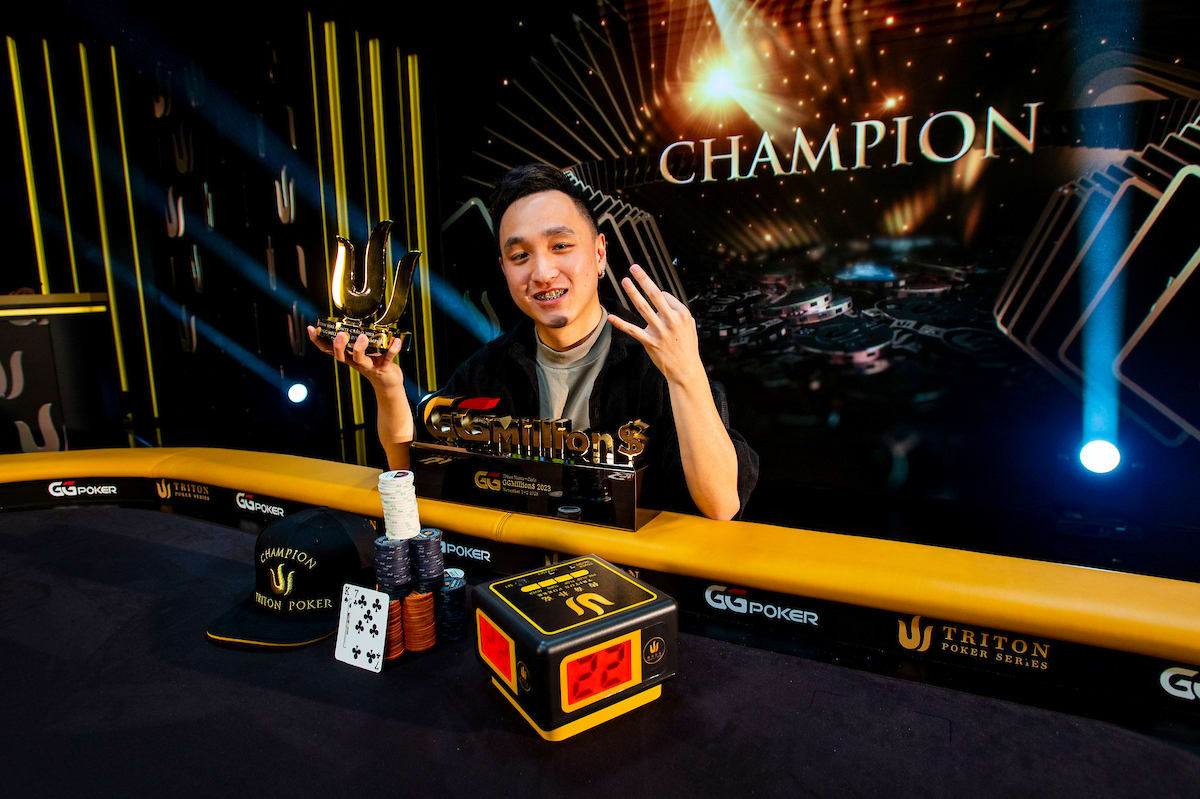Lim dominó el GGMillion$ Live y ganó su tercer título de las Triton