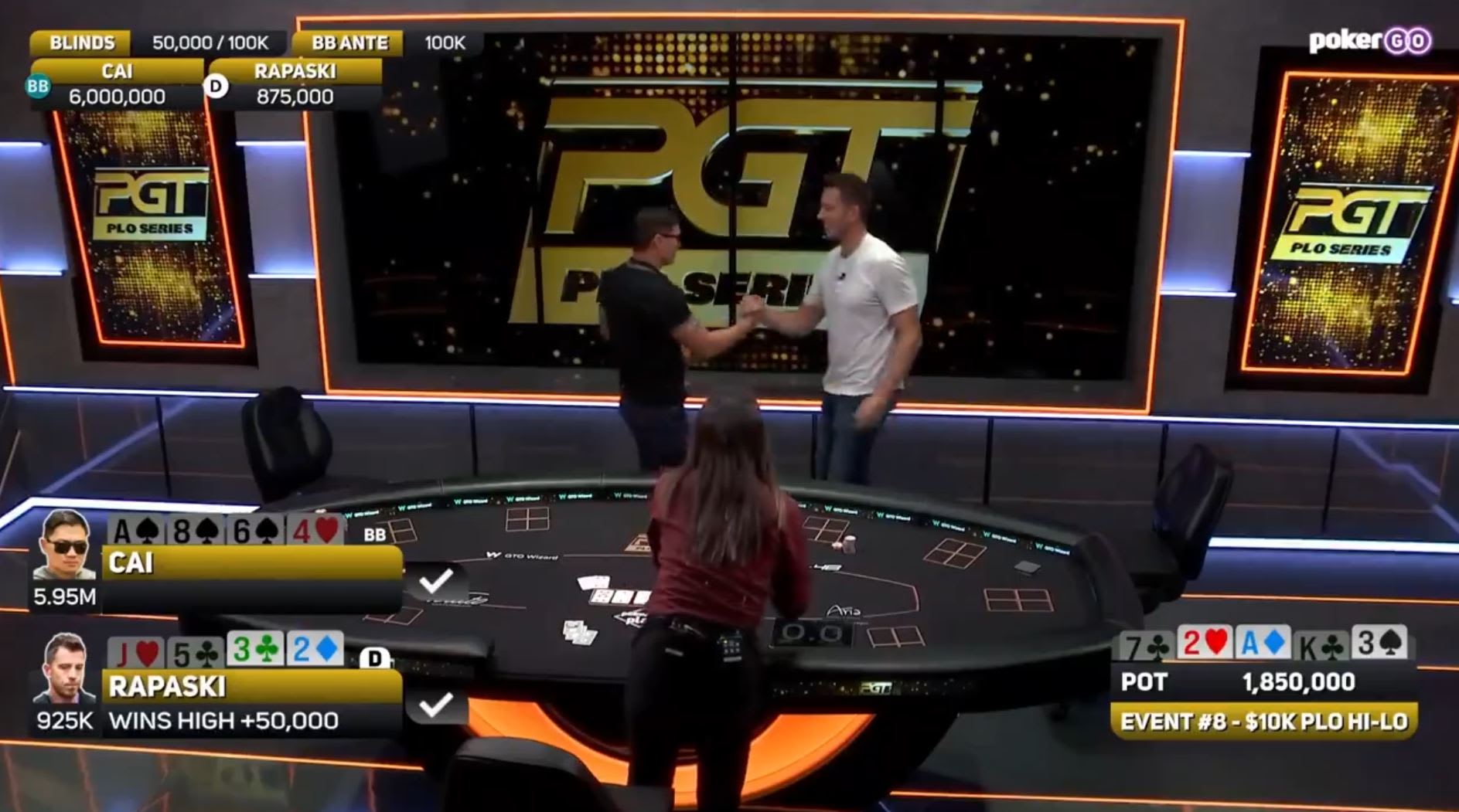 Por error, un High Roller terminó antes y generó el absurdo