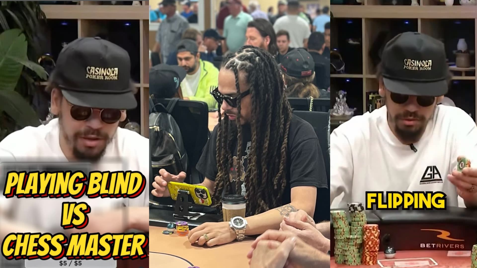 Cartas sin mirar y decisiones a «cara o cruz»: el grinder más gambler de todos
