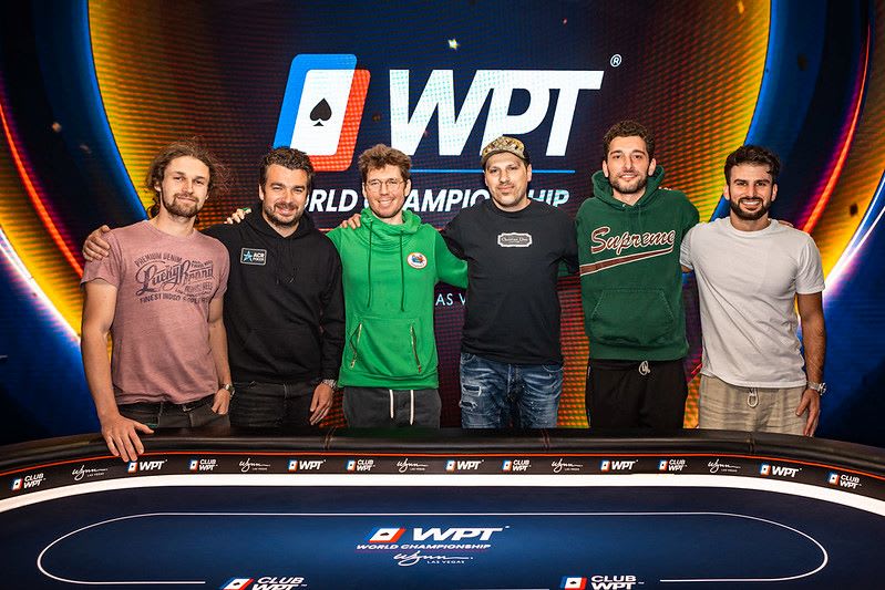 Lichtenberger lidera la estelar mesa final del WPT World Championship