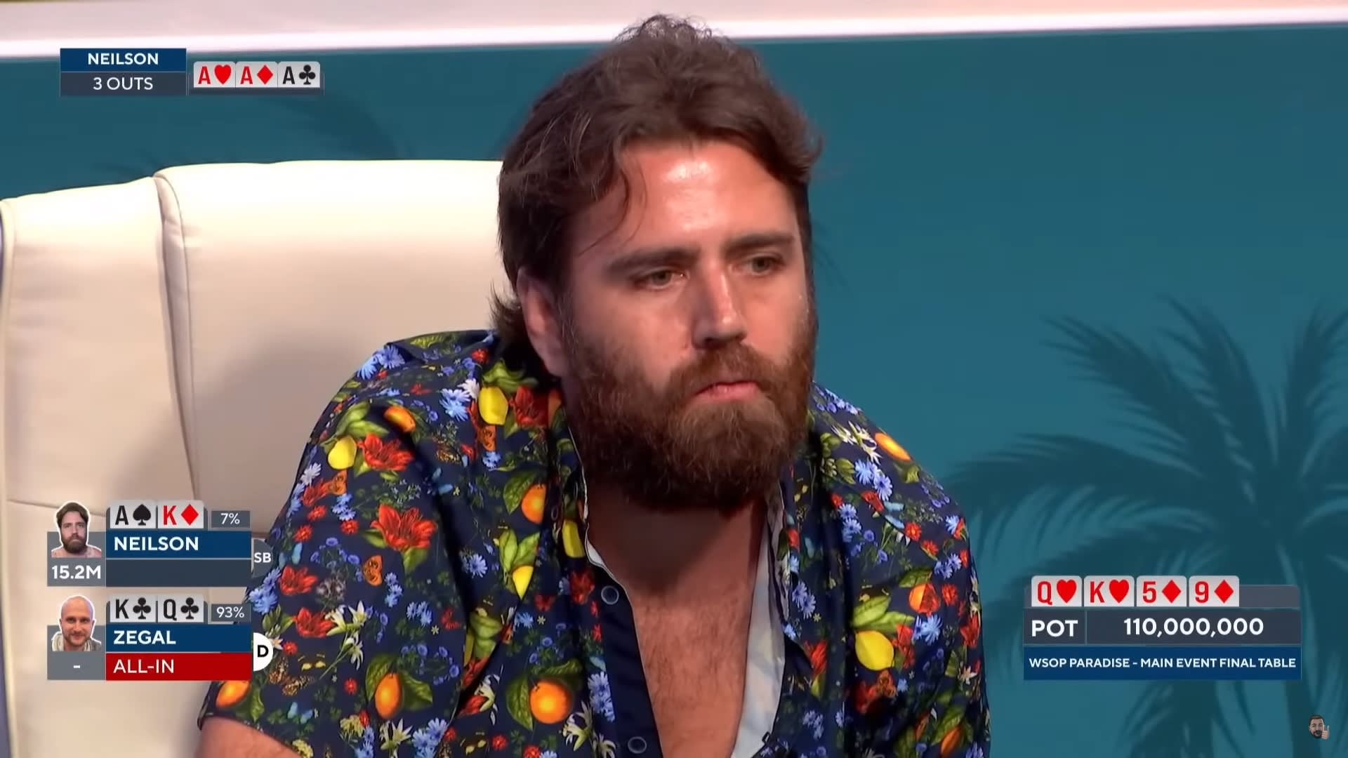 [VIDEO] Un error de un dealer le costó US$116K en la WSOP