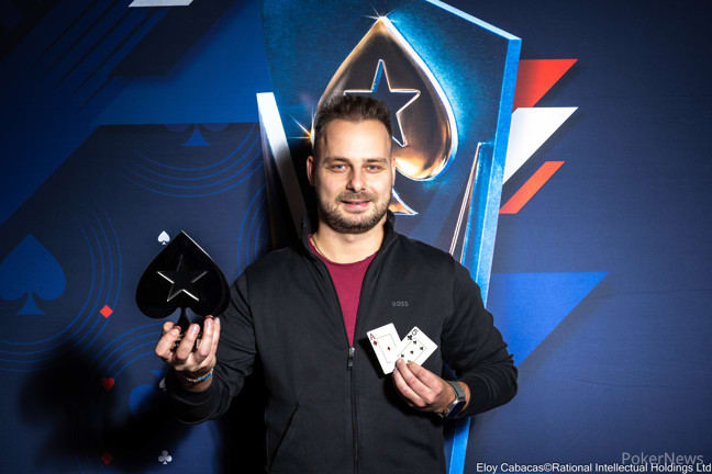 Tamas Adamszki ganó la primera pica del EPT Praga
