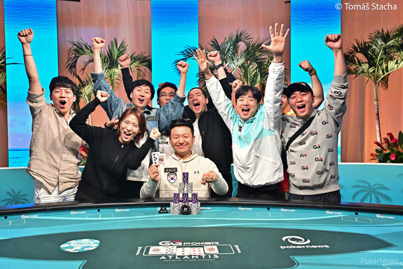 Lee alzó el trofeo del Mystery Millions de la WSOP Paradise