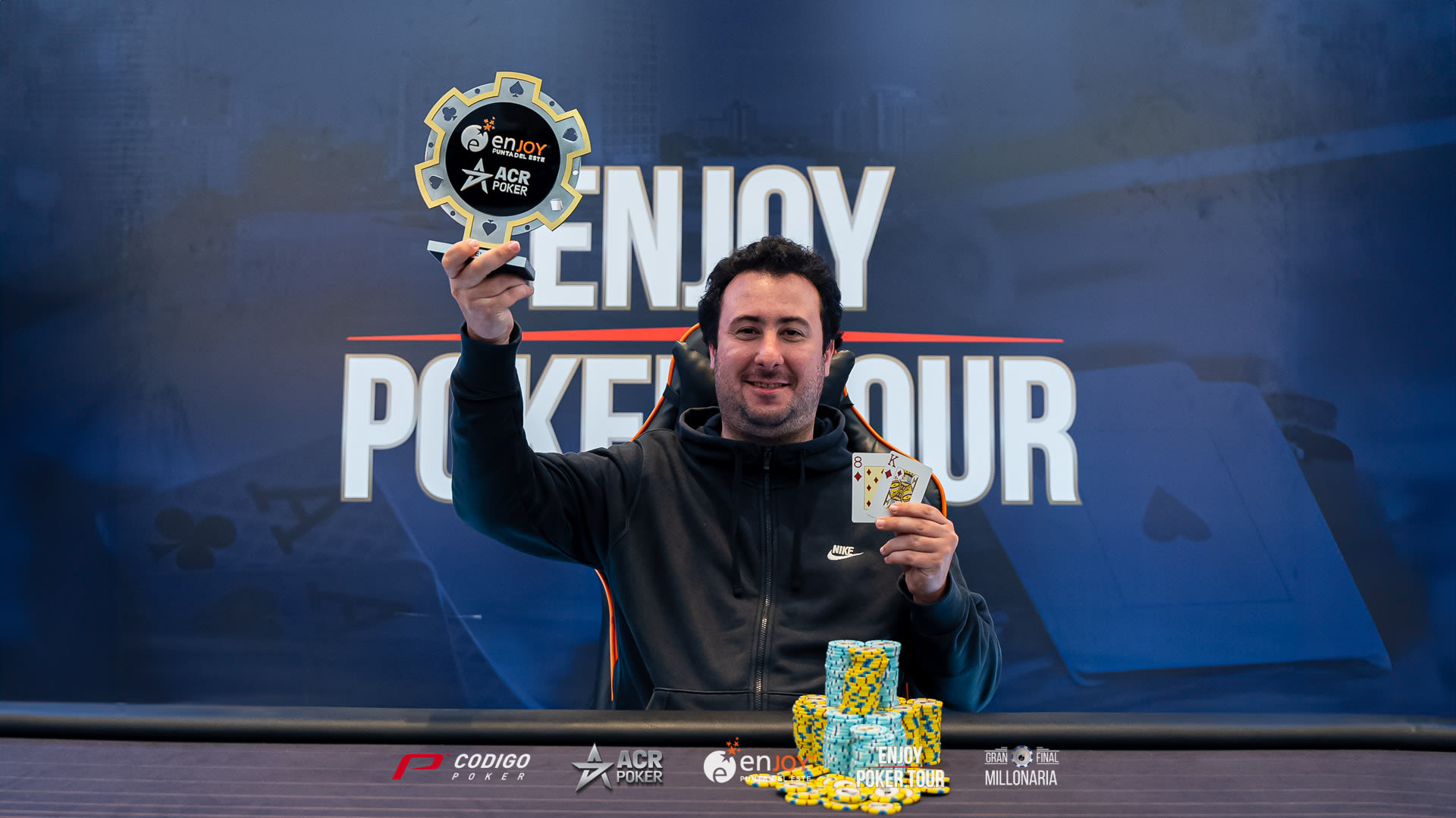 Brian Kaufman es el gran campeón del Enjoy Poker Tour