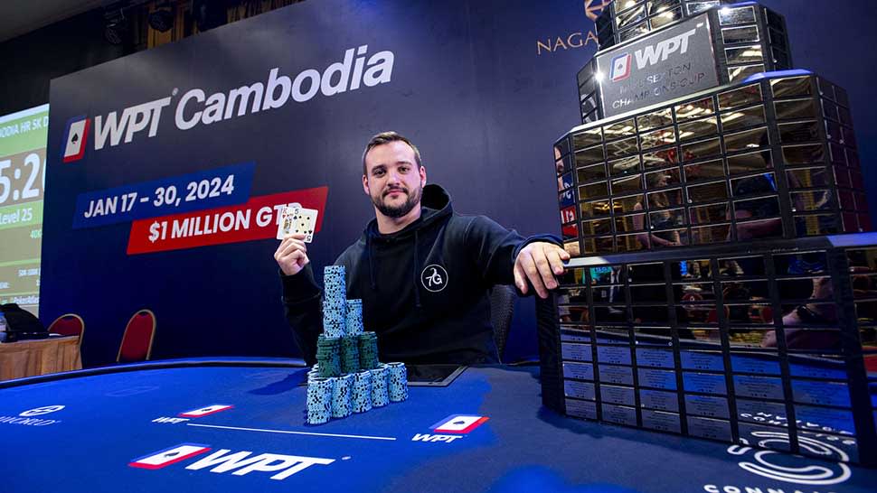 Konstantin Held hizo historia en el primer WPT Camboya