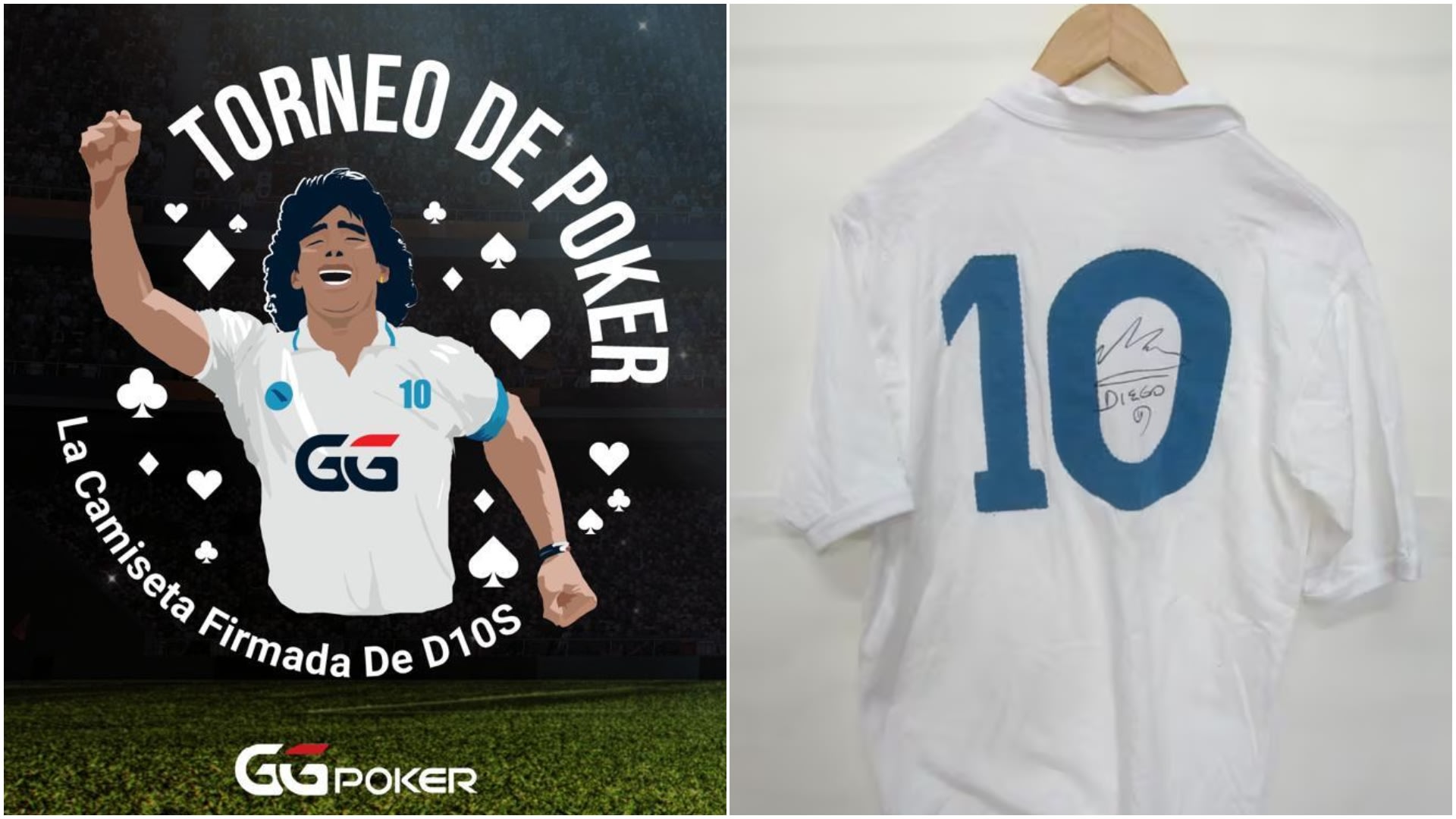 Se juega el primer gran freeroll de «La camiseta de D10S» en GGPoker