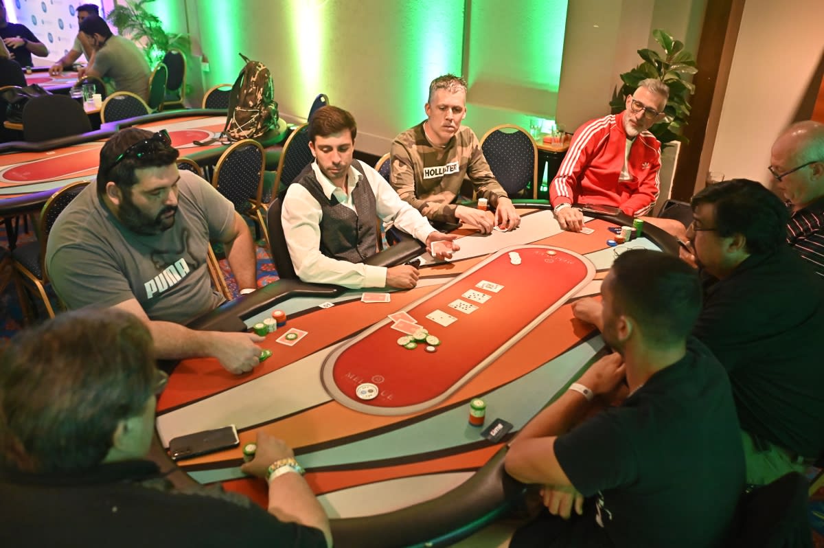 Giménez lidera el Poker Green en Melincué Casino & Resort
