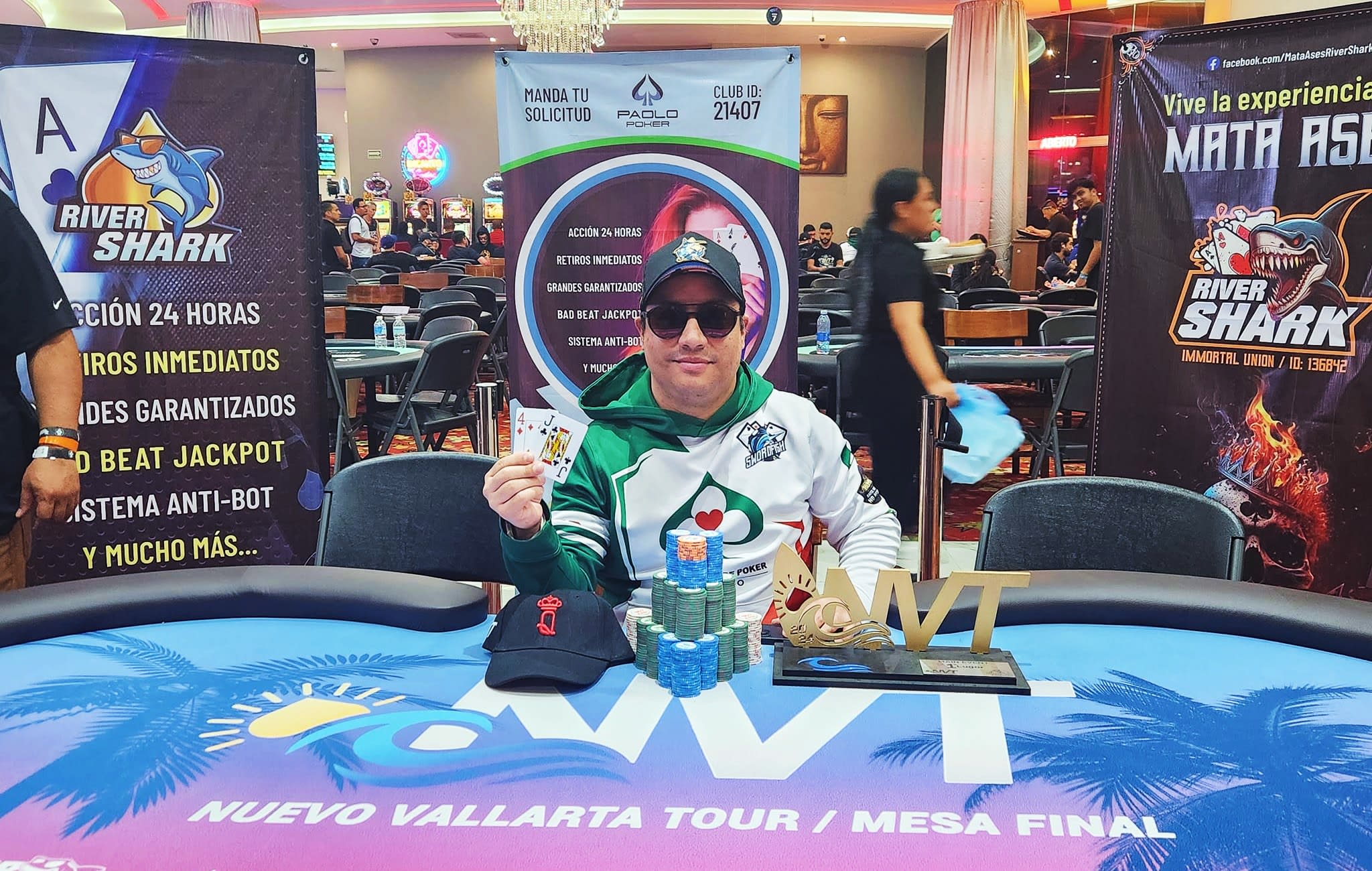 Cheko Aguirre salió campeón del Nuevo Vallarta Tour
