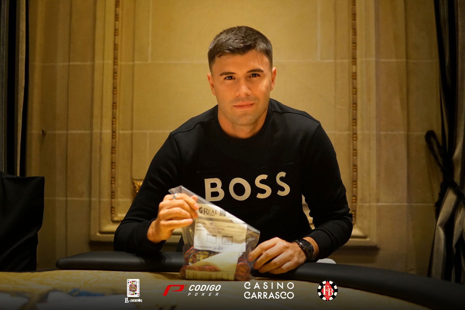 Zunino terminó en la cima del Día 2 del Carrasco High Roller