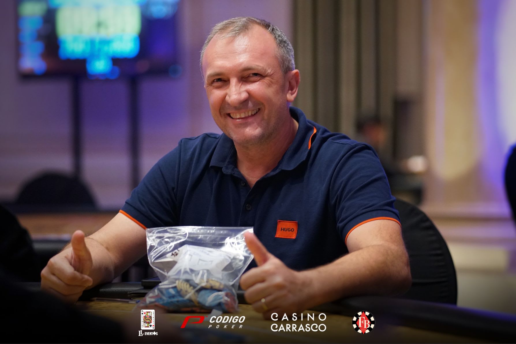 Cella se adelantó en el Carrasco High Roller en Montevideo