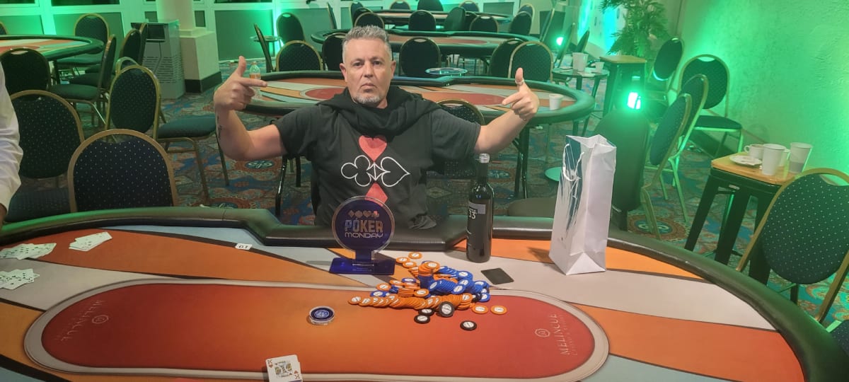 Adrián Chilano se tomó revancha y ganó el Poker Monday