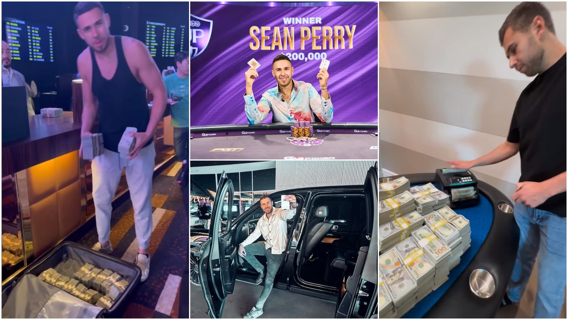 Bolsos llenos de dólares y lujuria: Sean Perry, el nuevo gambler degenerado