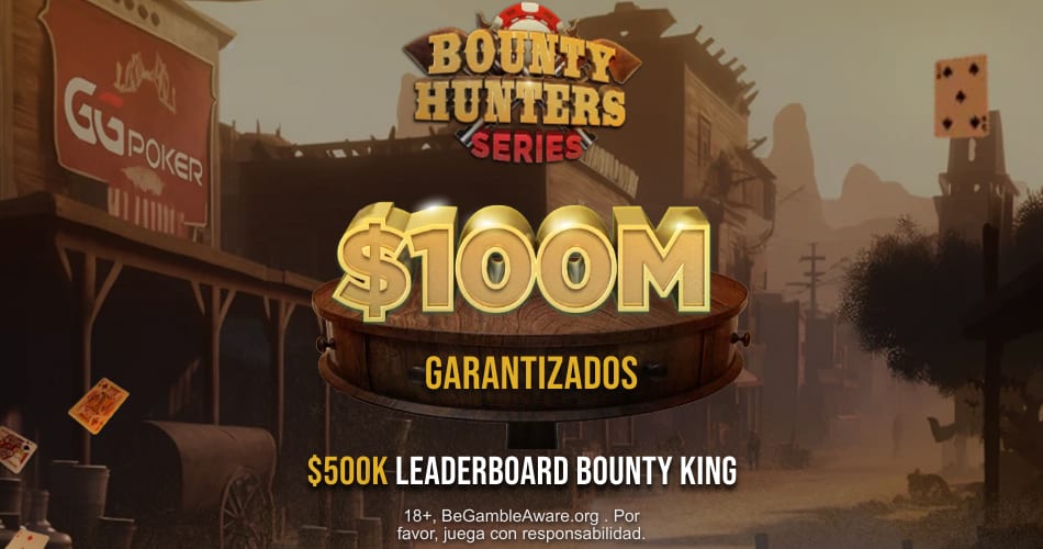 La Bounty Hunters Series de GGPoker siguen a todo ritmo