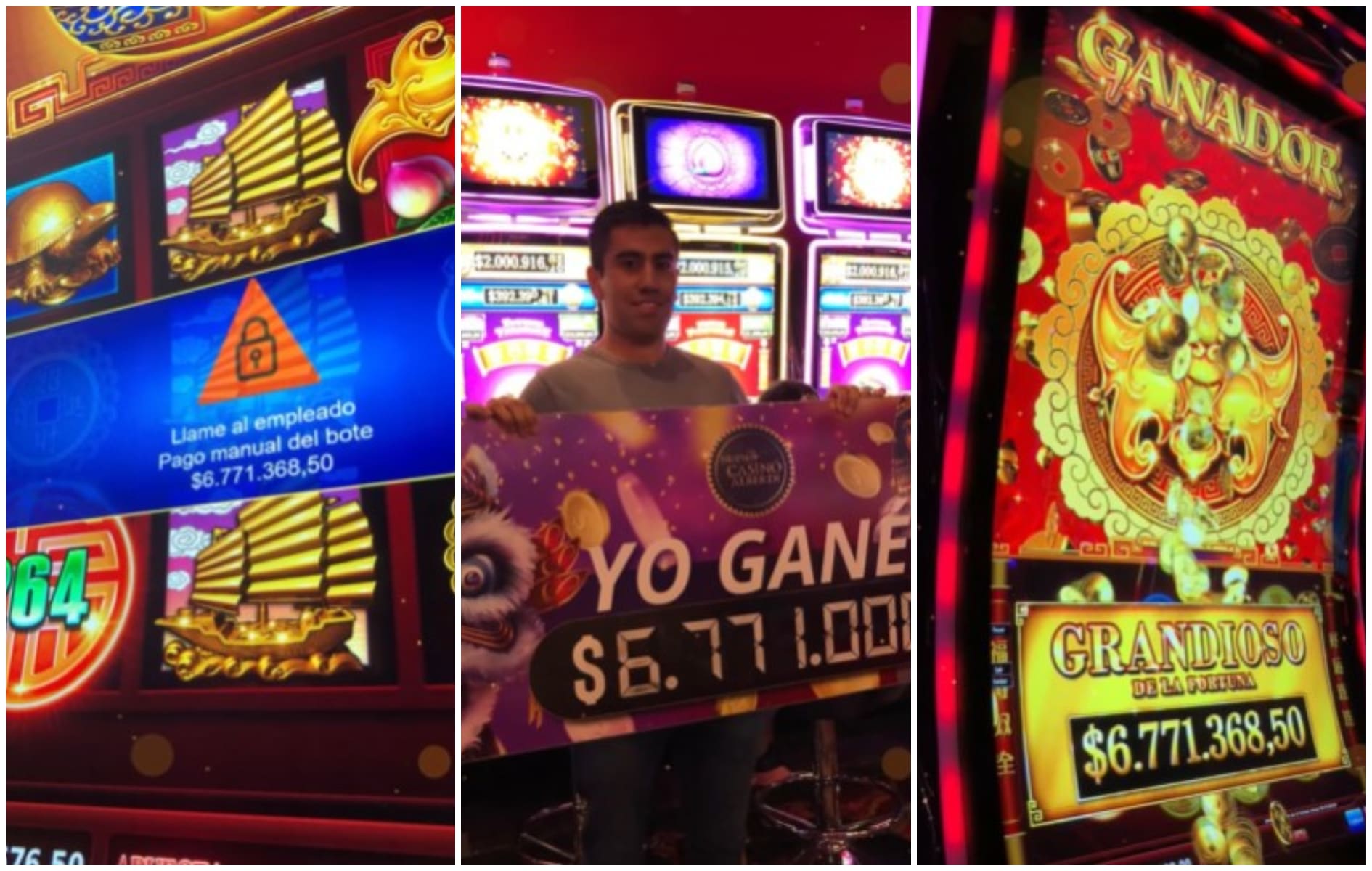 Diosa fortuna: un albañil ganó 7 millones en el casino