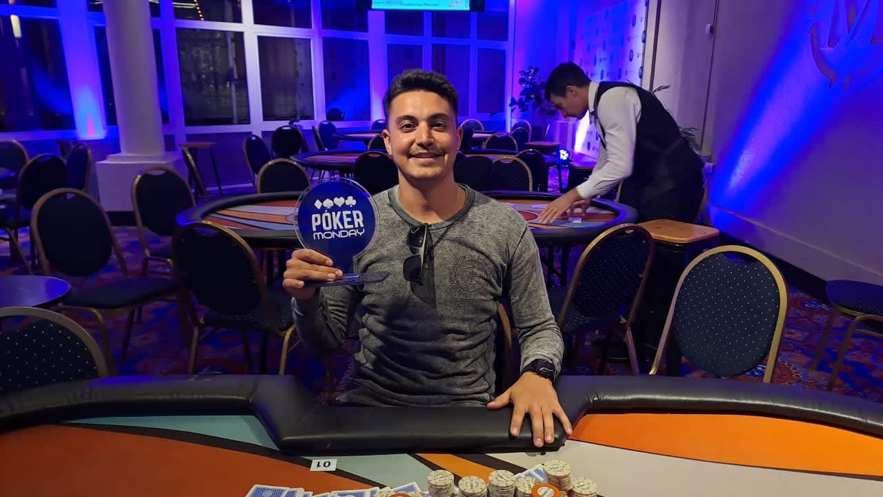 Leonardo Chilano le ganó el Poker Monday a su papá