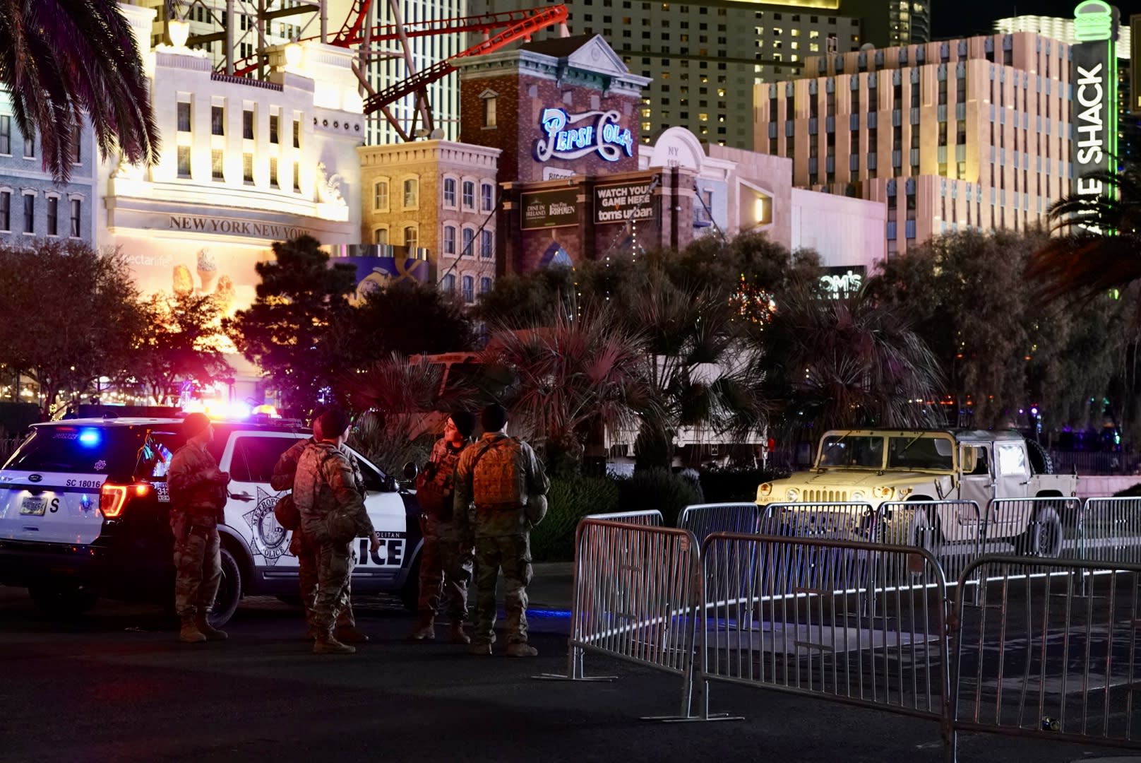 Las Vegas: detuvieron a un grinder por un tiroteo en Año Nuevo