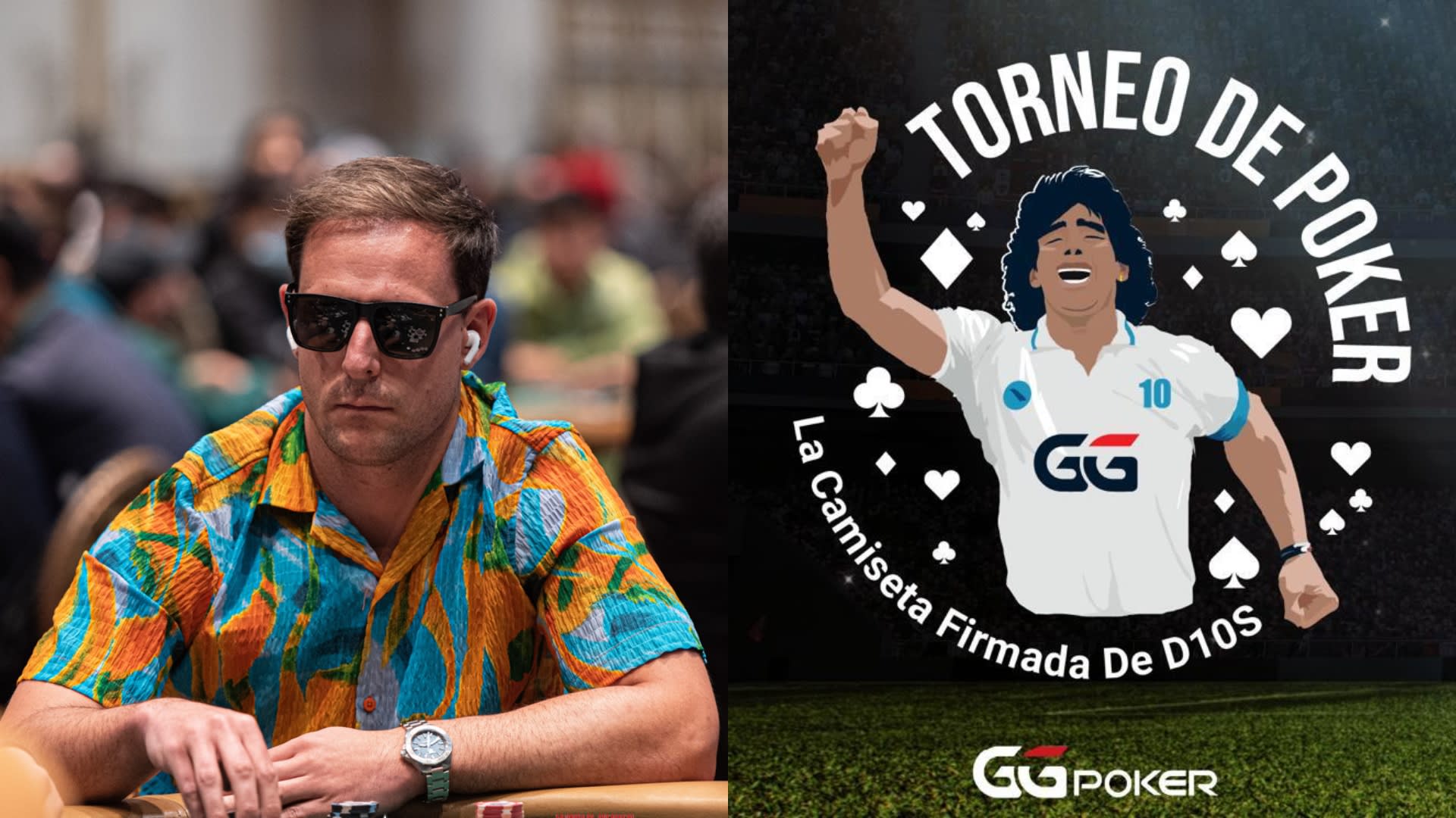 «La camiseta de D10S»: Enríquez juega su freeroll de Maradona